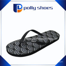Men′s Original Solid Black Flip Flop Sandals Size 7